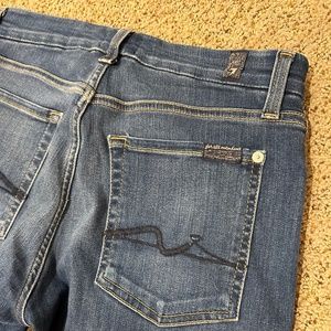 7 For All Mankind Straight Leg Jeans - 28